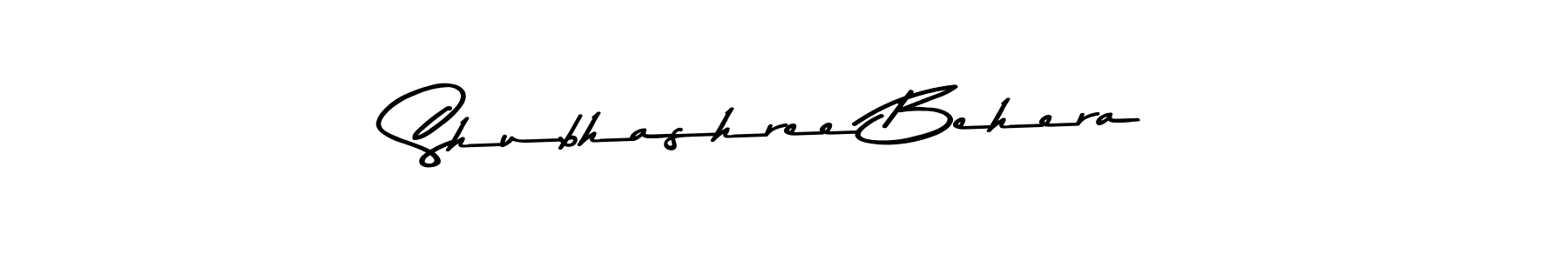 Shubhashree Behera stylish signature style. Best Handwritten Sign (Asem Kandis PERSONAL USE) for my name. Handwritten Signature Collection Ideas for my name Shubhashree Behera. Shubhashree Behera signature style 9 images and pictures png