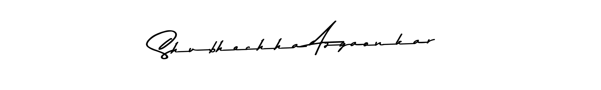 Design your own signature with our free online signature maker. With this signature software, you can create a handwritten (Asem Kandis PERSONAL USE) signature for name Shubhechha Azgaonkar. Shubhechha Azgaonkar signature style 9 images and pictures png