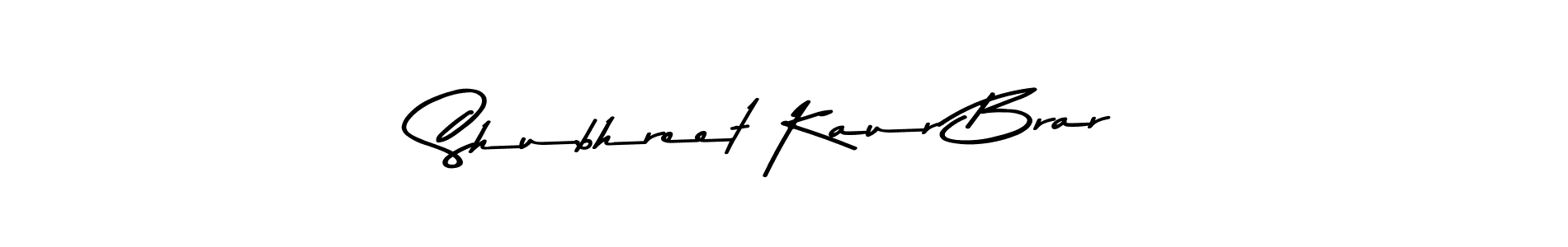 The best way (Asem Kandis PERSONAL USE) to make a short signature is to pick only two or three words in your name. The name Shubhreet Kaur Brar include a total of six letters. For converting this name. Shubhreet Kaur Brar signature style 9 images and pictures png