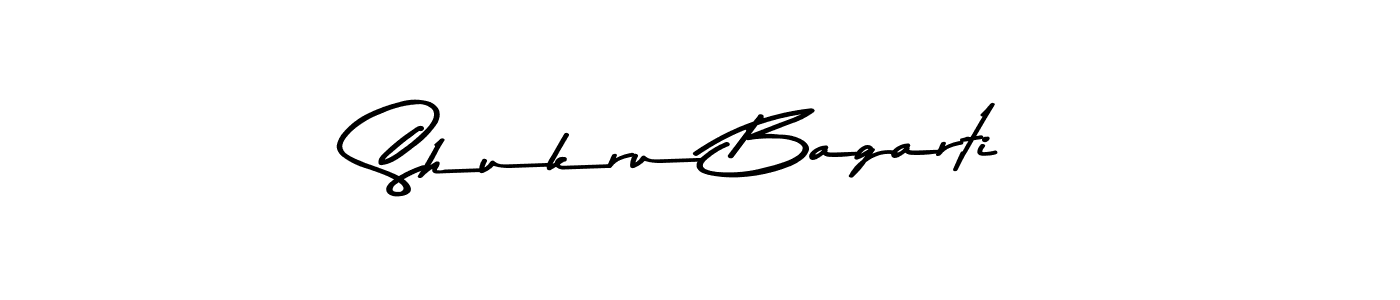 You should practise on your own different ways (Asem Kandis PERSONAL USE) to write your name (Shukru Bagarti) in signature. don't let someone else do it for you. Shukru Bagarti signature style 9 images and pictures png