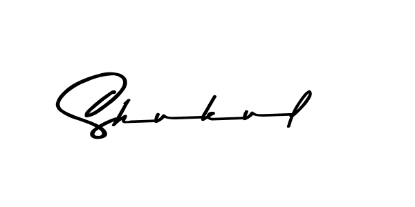 How to make Shukul name signature. Use Asem Kandis PERSONAL USE style for creating short signs online. This is the latest handwritten sign. Shukul signature style 9 images and pictures png