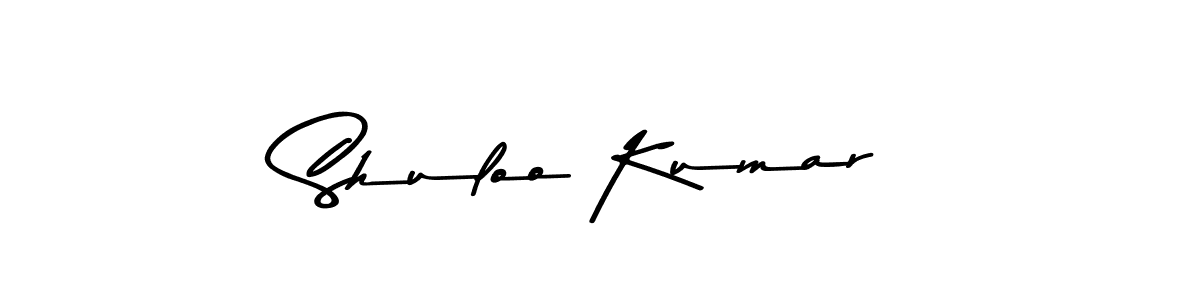 Make a beautiful signature design for name Shuloo Kumar. Use this online signature maker to create a handwritten signature for free. Shuloo Kumar signature style 9 images and pictures png