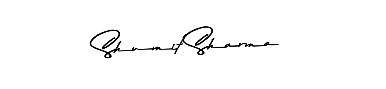 Similarly Asem Kandis PERSONAL USE is the best handwritten signature design. Signature creator online .You can use it as an online autograph creator for name Shumit Sharma. Shumit Sharma signature style 9 images and pictures png