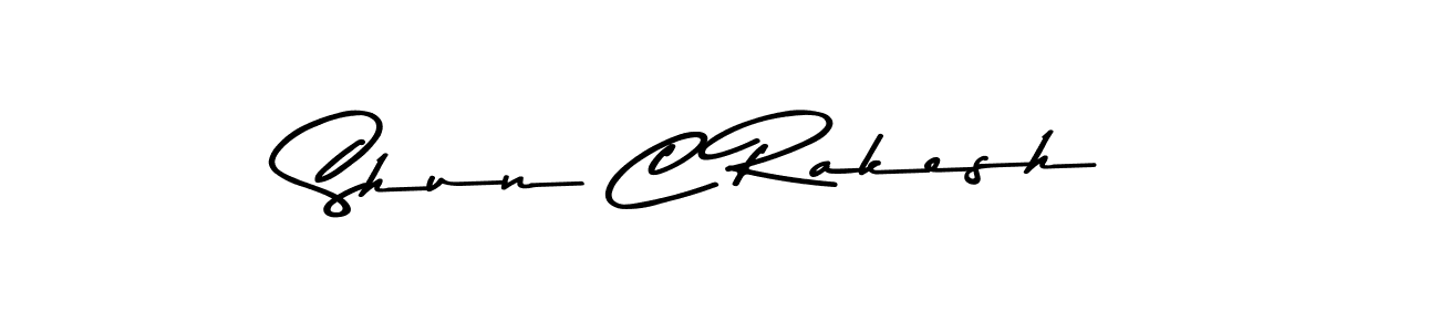 How to Draw Shun C Rakesh signature style? Asem Kandis PERSONAL USE is a latest design signature styles for name Shun C Rakesh. Shun C Rakesh signature style 9 images and pictures png