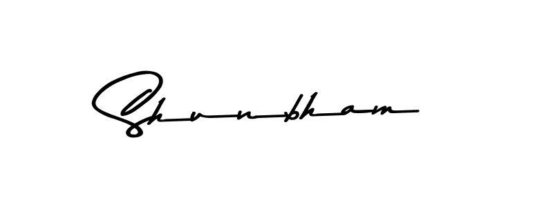 Also You can easily find your signature by using the search form. We will create Shunbham name handwritten signature images for you free of cost using Asem Kandis PERSONAL USE sign style. Shunbham signature style 9 images and pictures png