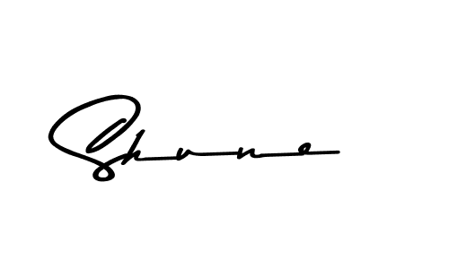 Make a beautiful signature design for name Shune. Use this online signature maker to create a handwritten signature for free. Shune signature style 9 images and pictures png