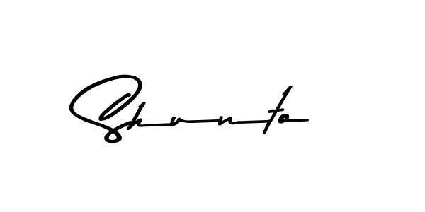 How to make Shunto name signature. Use Asem Kandis PERSONAL USE style for creating short signs online. This is the latest handwritten sign. Shunto signature style 9 images and pictures png