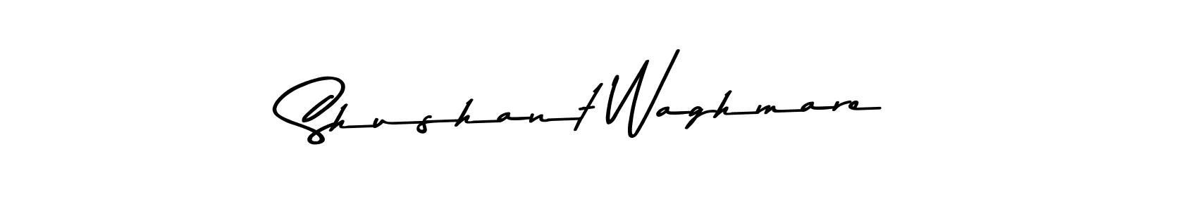 Asem Kandis PERSONAL USE is a professional signature style that is perfect for those who want to add a touch of class to their signature. It is also a great choice for those who want to make their signature more unique. Get Shushant Waghmare name to fancy signature for free. Shushant Waghmare signature style 9 images and pictures png