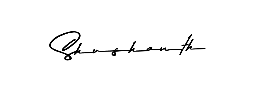 How to Draw Shushanth signature style? Asem Kandis PERSONAL USE is a latest design signature styles for name Shushanth. Shushanth signature style 9 images and pictures png