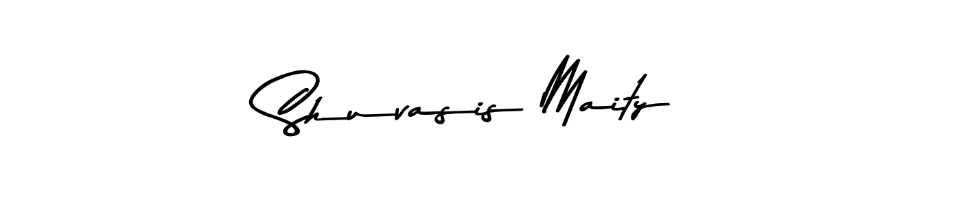 How to make Shuvasis Maity signature? Asem Kandis PERSONAL USE is a professional autograph style. Create handwritten signature for Shuvasis Maity name. Shuvasis Maity signature style 9 images and pictures png