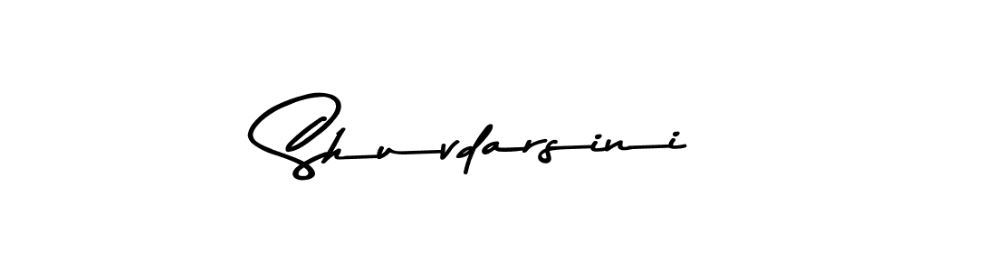 Make a beautiful signature design for name Shuvdarsini. With this signature (Asem Kandis PERSONAL USE) style, you can create a handwritten signature for free. Shuvdarsini signature style 9 images and pictures png