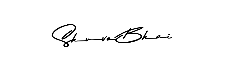 Here are the top 10 professional signature styles for the name Shuvo Bhai. These are the best autograph styles you can use for your name. Shuvo Bhai signature style 9 images and pictures png