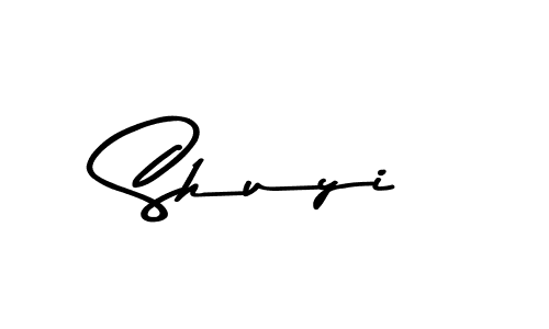 Asem Kandis PERSONAL USE is a professional signature style that is perfect for those who want to add a touch of class to their signature. It is also a great choice for those who want to make their signature more unique. Get Shuyi name to fancy signature for free. Shuyi signature style 9 images and pictures png