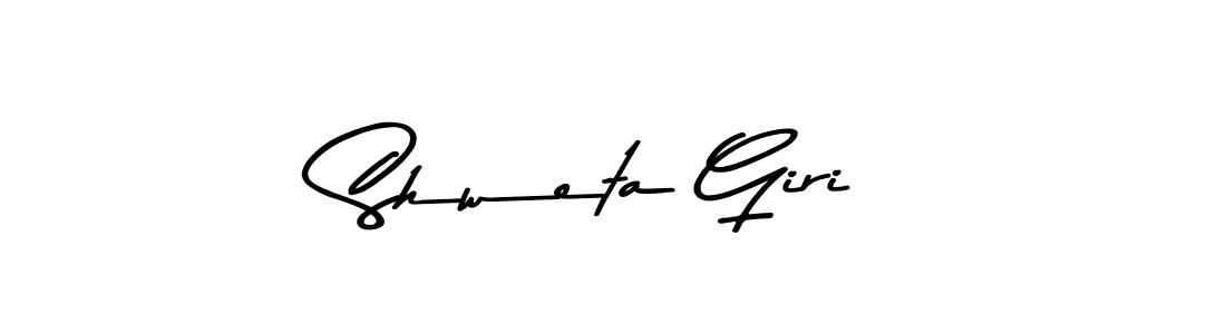 Design your own signature with our free online signature maker. With this signature software, you can create a handwritten (Asem Kandis PERSONAL USE) signature for name Shweta Giri. Shweta Giri signature style 9 images and pictures png