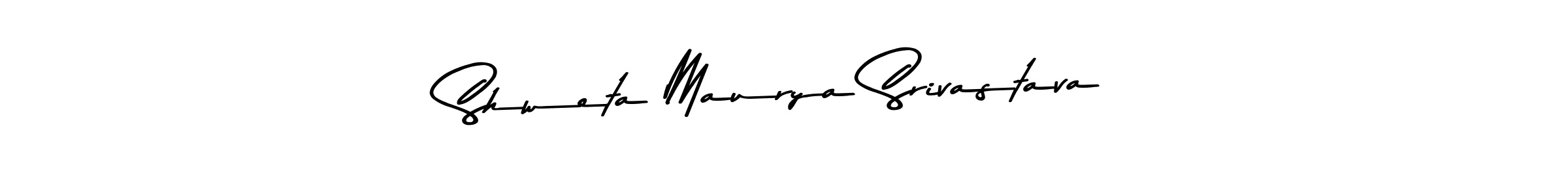How to make Shweta Maurya Srivastava signature? Asem Kandis PERSONAL USE is a professional autograph style. Create handwritten signature for Shweta Maurya Srivastava name. Shweta Maurya Srivastava signature style 9 images and pictures png