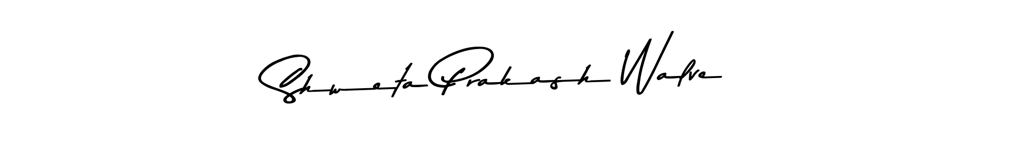 Use a signature maker to create a handwritten signature online. With this signature software, you can design (Asem Kandis PERSONAL USE) your own signature for name Shweta Prakash Walve. Shweta Prakash Walve signature style 9 images and pictures png