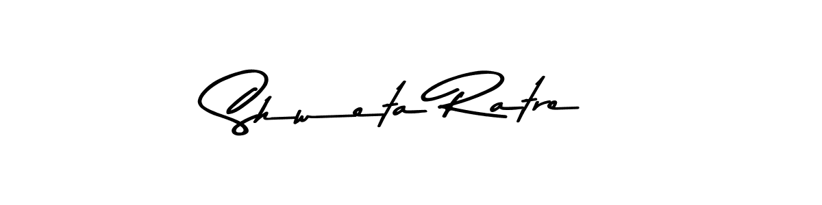 How to make Shweta Ratre signature? Asem Kandis PERSONAL USE is a professional autograph style. Create handwritten signature for Shweta Ratre name. Shweta Ratre signature style 9 images and pictures png