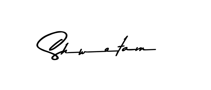 How to make Shwetam signature? Asem Kandis PERSONAL USE is a professional autograph style. Create handwritten signature for Shwetam name. Shwetam signature style 9 images and pictures png