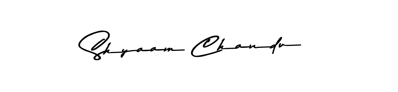if you are searching for the best signature style for your name Shyaam Chandu. so please give up your signature search. here we have designed multiple signature styles  using Asem Kandis PERSONAL USE. Shyaam Chandu signature style 9 images and pictures png