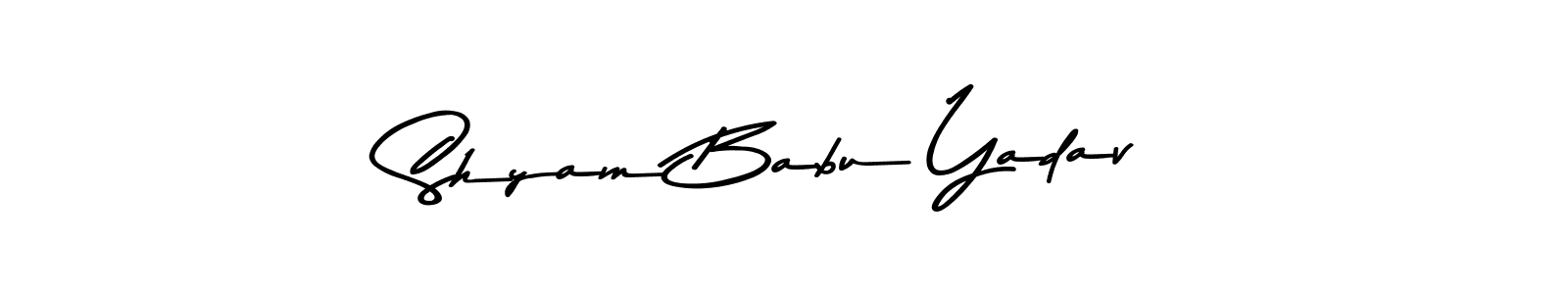 Here are the top 10 professional signature styles for the name Shyam Babu Yadav. These are the best autograph styles you can use for your name. Shyam Babu Yadav signature style 9 images and pictures png