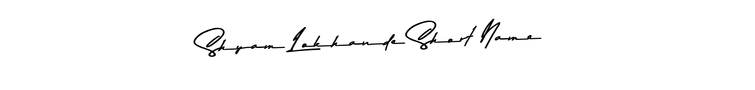 Shyam Lokhande Short Name stylish signature style. Best Handwritten Sign (Asem Kandis PERSONAL USE) for my name. Handwritten Signature Collection Ideas for my name Shyam Lokhande Short Name. Shyam Lokhande Short Name signature style 9 images and pictures png