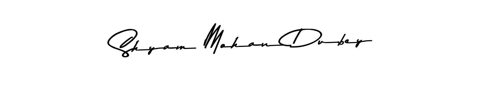 The best way (Asem Kandis PERSONAL USE) to make a short signature is to pick only two or three words in your name. The name Shyam Mohan Dubey include a total of six letters. For converting this name. Shyam Mohan Dubey signature style 9 images and pictures png