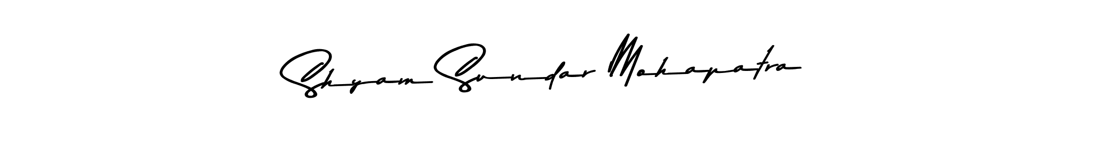 You should practise on your own different ways (Asem Kandis PERSONAL USE) to write your name (Shyam Sundar Mohapatra) in signature. don't let someone else do it for you. Shyam Sundar Mohapatra signature style 9 images and pictures png