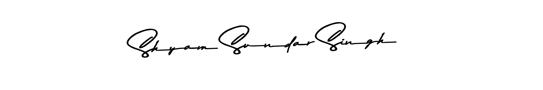 Shyam Sundar Singh stylish signature style. Best Handwritten Sign (Asem Kandis PERSONAL USE) for my name. Handwritten Signature Collection Ideas for my name Shyam Sundar Singh. Shyam Sundar Singh signature style 9 images and pictures png