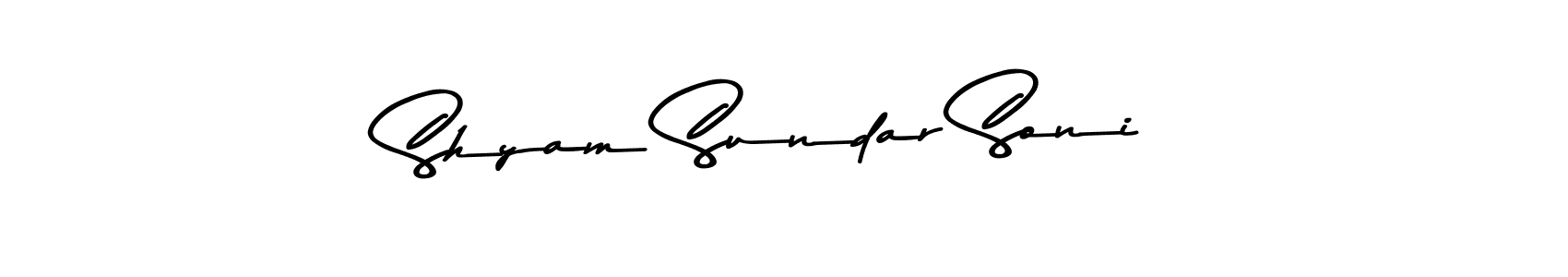 Here are the top 10 professional signature styles for the name Shyam Sundar Soni. These are the best autograph styles you can use for your name. Shyam Sundar Soni signature style 9 images and pictures png