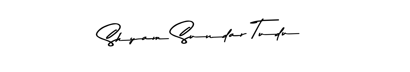 This is the best signature style for the Shyam Sundar Tudu name. Also you like these signature font (Asem Kandis PERSONAL USE). Mix name signature. Shyam Sundar Tudu signature style 9 images and pictures png
