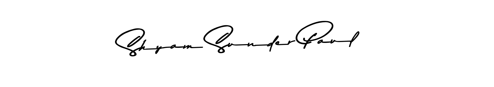 You can use this online signature creator to create a handwritten signature for the name Shyam Sunder Paul. This is the best online autograph maker. Shyam Sunder Paul signature style 9 images and pictures png