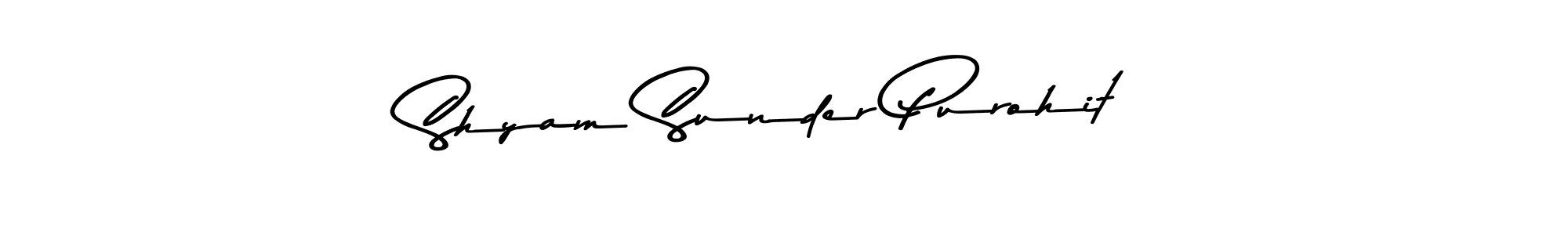 It looks lik you need a new signature style for name Shyam Sunder Purohit. Design unique handwritten (Asem Kandis PERSONAL USE) signature with our free signature maker in just a few clicks. Shyam Sunder Purohit signature style 9 images and pictures png