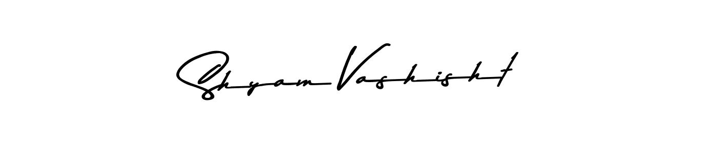 Make a beautiful signature design for name Shyam Vashisht. Use this online signature maker to create a handwritten signature for free. Shyam Vashisht signature style 9 images and pictures png
