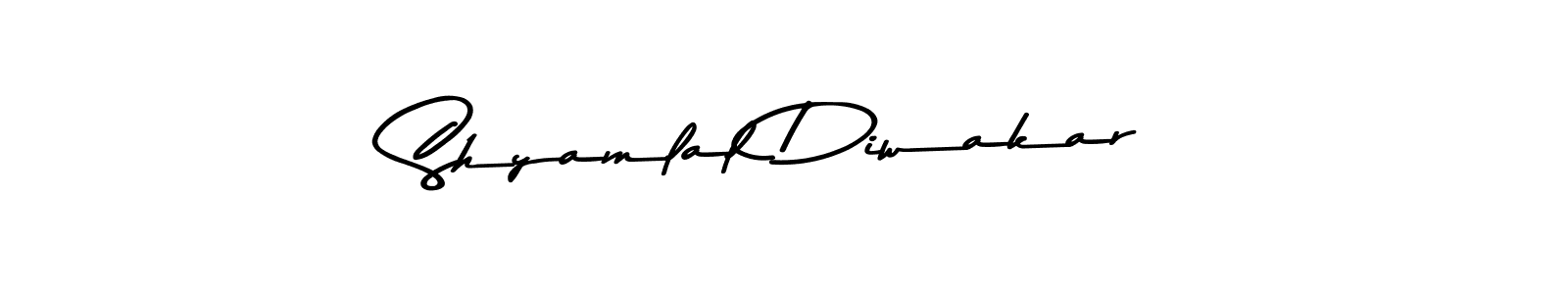 Shyamlal Diwakar stylish signature style. Best Handwritten Sign (Asem Kandis PERSONAL USE) for my name. Handwritten Signature Collection Ideas for my name Shyamlal Diwakar. Shyamlal Diwakar signature style 9 images and pictures png