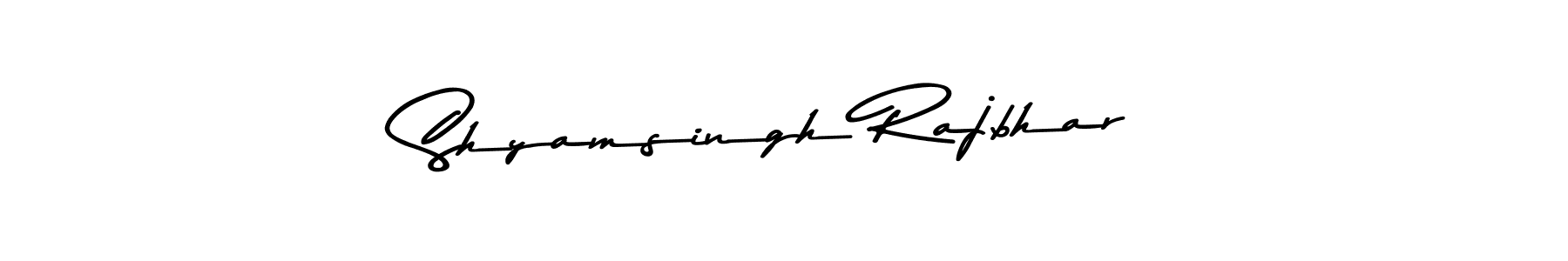 You can use this online signature creator to create a handwritten signature for the name Shyamsingh Rajbhar. This is the best online autograph maker. Shyamsingh Rajbhar signature style 9 images and pictures png