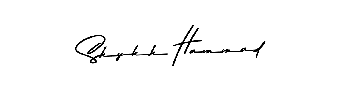 Check out images of Autograph of Shykh Hammad name. Actor Shykh Hammad Signature Style. Asem Kandis PERSONAL USE is a professional sign style online. Shykh Hammad signature style 9 images and pictures png