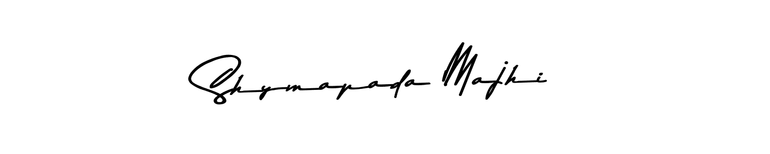You should practise on your own different ways (Asem Kandis PERSONAL USE) to write your name (Shymapada Majhi) in signature. don't let someone else do it for you. Shymapada Majhi signature style 9 images and pictures png