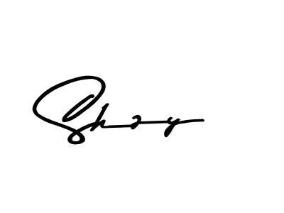 Also You can easily find your signature by using the search form. We will create Shzy name handwritten signature images for you free of cost using Asem Kandis PERSONAL USE sign style. Shzy signature style 9 images and pictures png