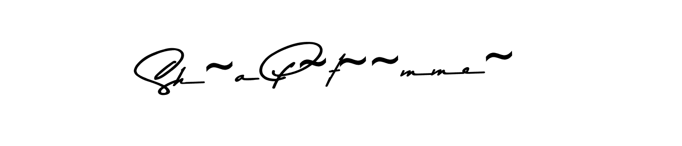 How to make Sh~a P~t~~mme~ signature? Asem Kandis PERSONAL USE is a professional autograph style. Create handwritten signature for Sh~a P~t~~mme~ name. Sh~a P~t~~mme~ signature style 9 images and pictures png