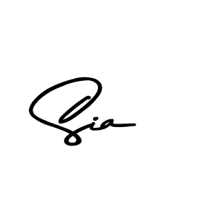 Create a beautiful signature design for name Sia. With this signature (Asem Kandis PERSONAL USE) fonts, you can make a handwritten signature for free. Sia signature style 9 images and pictures png