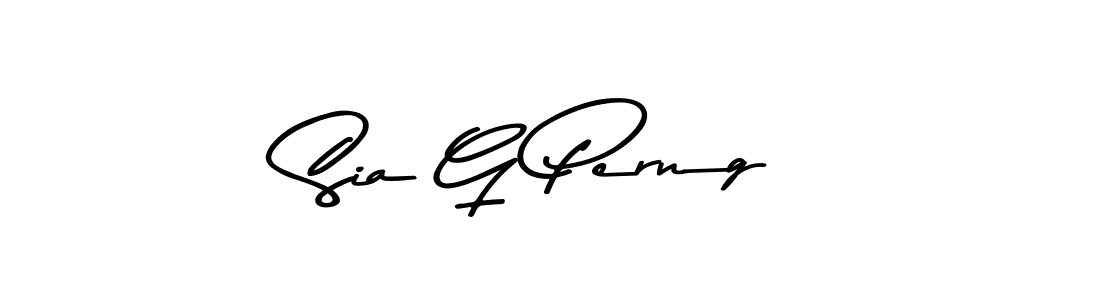 Similarly Asem Kandis PERSONAL USE is the best handwritten signature design. Signature creator online .You can use it as an online autograph creator for name Sia G Perng. Sia G Perng signature style 9 images and pictures png