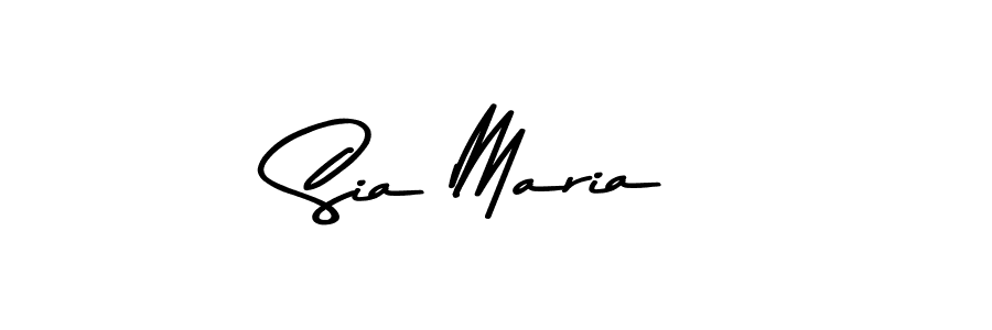 Sia Maria stylish signature style. Best Handwritten Sign (Asem Kandis PERSONAL USE) for my name. Handwritten Signature Collection Ideas for my name Sia Maria. Sia Maria signature style 9 images and pictures png