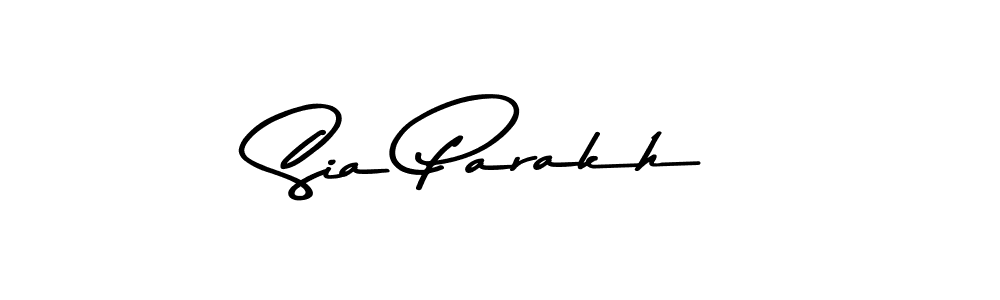 Sia Parakh stylish signature style. Best Handwritten Sign (Asem Kandis PERSONAL USE) for my name. Handwritten Signature Collection Ideas for my name Sia Parakh. Sia Parakh signature style 9 images and pictures png
