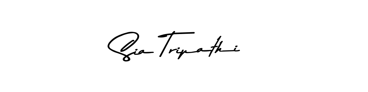 Also we have Sia Tripathi name is the best signature style. Create professional handwritten signature collection using Asem Kandis PERSONAL USE autograph style. Sia Tripathi signature style 9 images and pictures png