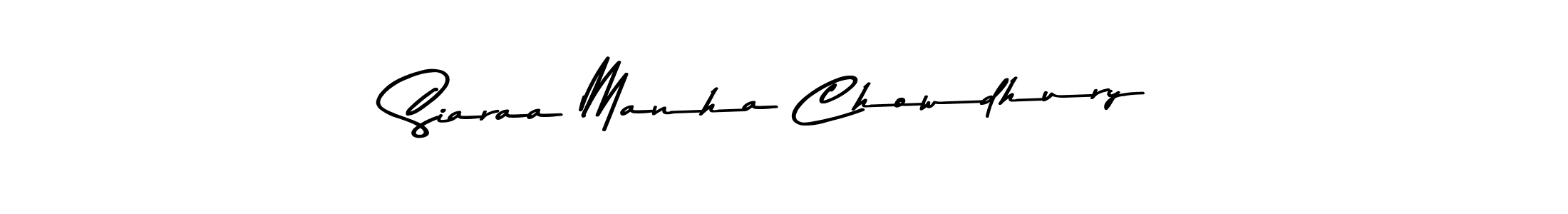 Here are the top 10 professional signature styles for the name Siaraa Manha Chowdhury. These are the best autograph styles you can use for your name. Siaraa Manha Chowdhury signature style 9 images and pictures png