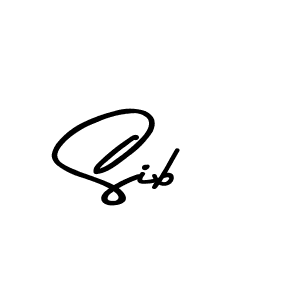 Use a signature maker to create a handwritten signature online. With this signature software, you can design (Asem Kandis PERSONAL USE) your own signature for name Sib. Sib signature style 9 images and pictures png