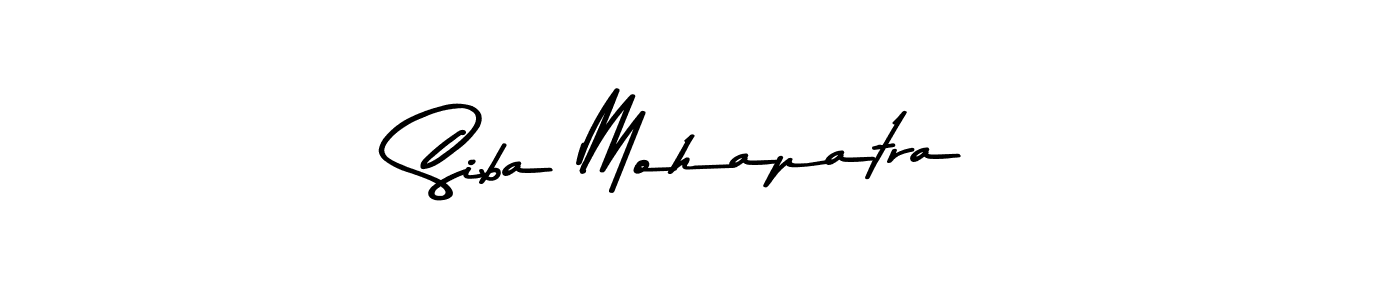 Use a signature maker to create a handwritten signature online. With this signature software, you can design (Asem Kandis PERSONAL USE) your own signature for name Siba Mohapatra. Siba Mohapatra signature style 9 images and pictures png