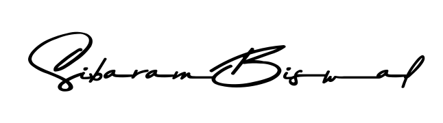 How to make Sibaram Biswal name signature. Use Asem Kandis PERSONAL USE style for creating short signs online. This is the latest handwritten sign. Sibaram Biswal signature style 9 images and pictures png