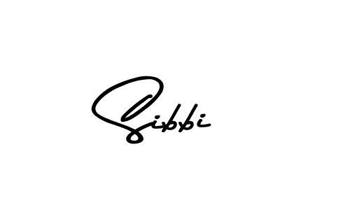 Design your own signature with our free online signature maker. With this signature software, you can create a handwritten (Asem Kandis PERSONAL USE) signature for name Sibbi. Sibbi signature style 9 images and pictures png