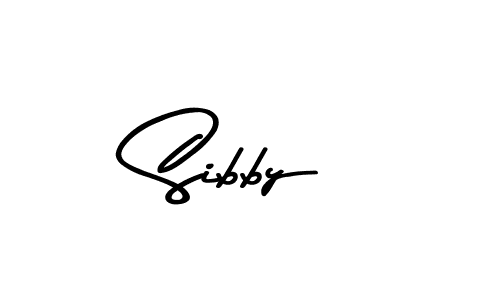Create a beautiful signature design for name Sibby. With this signature (Asem Kandis PERSONAL USE) fonts, you can make a handwritten signature for free. Sibby signature style 9 images and pictures png
